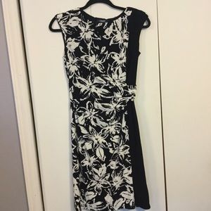 Chaps floral dress